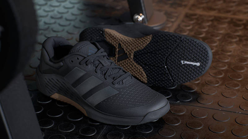 adidas Dropset 4 Black JR4673 stripes