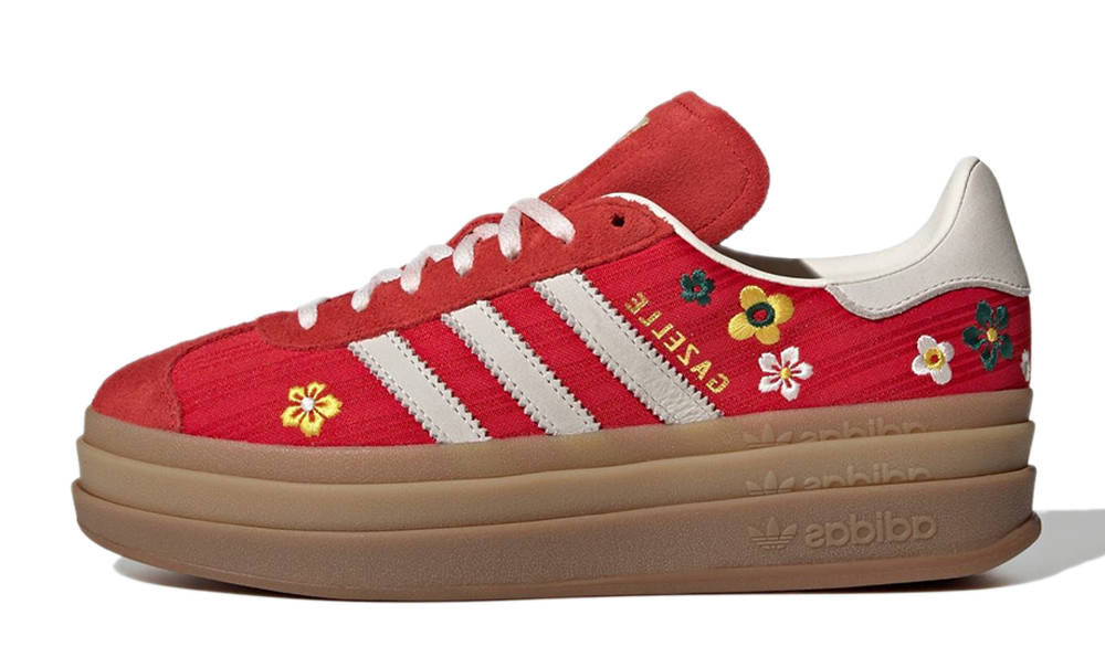 adidas Gazelle Bold Better Scarlet Floral IH1921