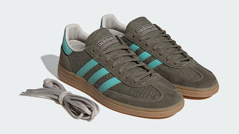 adidas Handball Spezial Olive Strata Croc KI8685 side