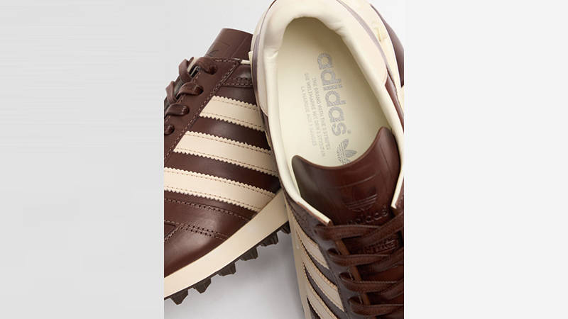 adidas LA Trainer Made In Italy Brown Cream inner