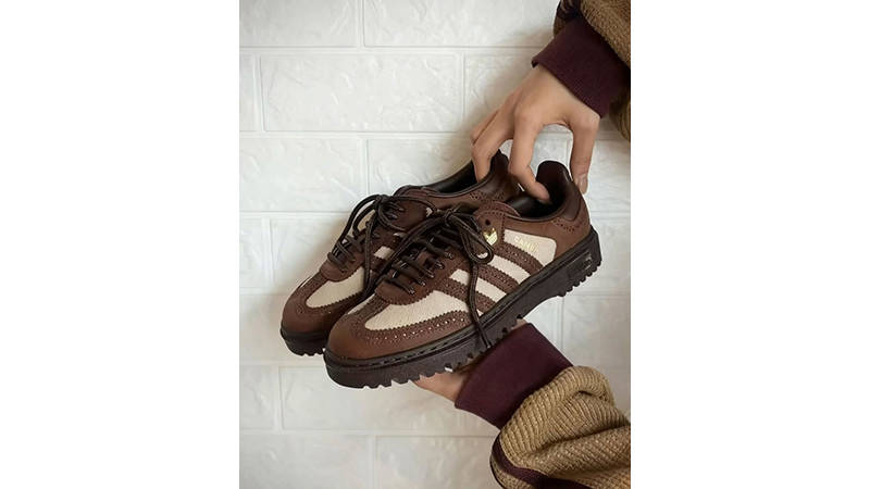 adidas Samba WTR Brown on hand