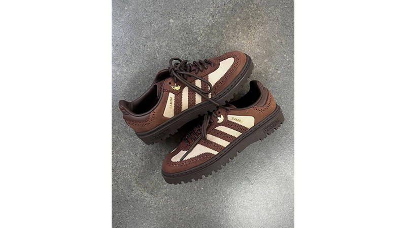 adidas Samba WTR Brown side