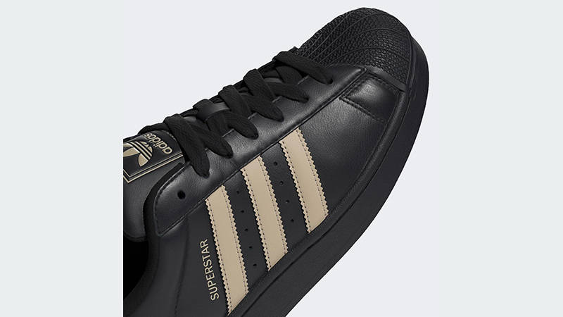 adidas Superstar II Black Stone Khaki IH4173 toe