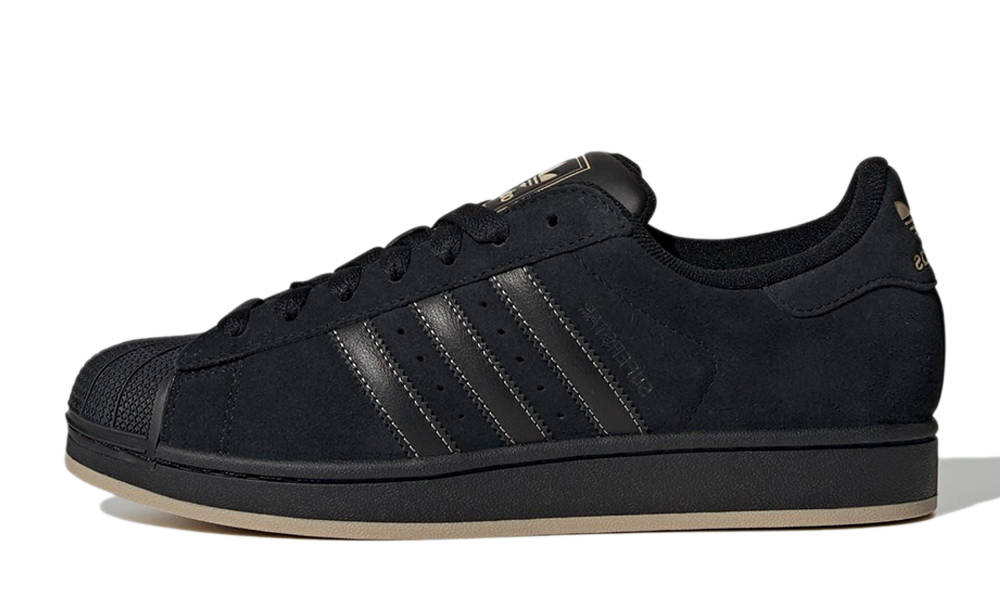 adidas Superstar II Core Black Stone Khaki