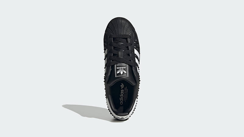 adidas Superstar II Core Black White KH9059 middle