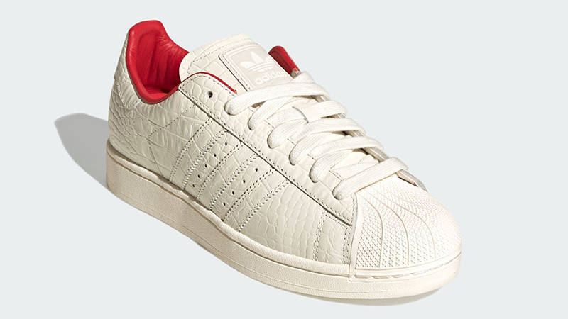 adidas Superstar II Core White Better Scarlet IH9763 FRONT