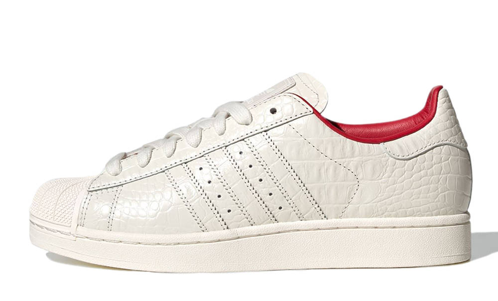 adidas Superstar II Core White Better Scarlet IH9763
