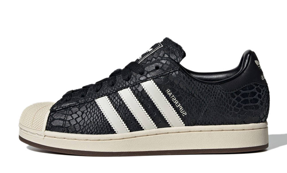 adidas Superstar II Croc Black Cream