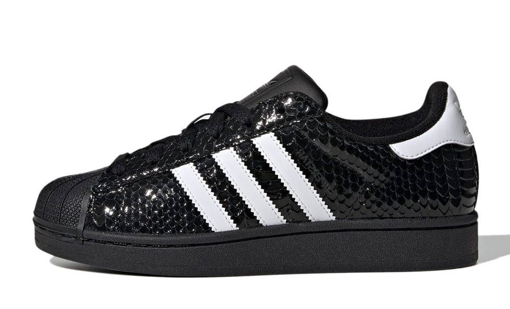adidas Superstar II Croc Black White KH9019