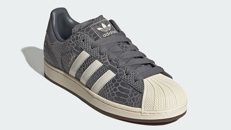 adidas Superstar II Croc Grey White KH8973 front
