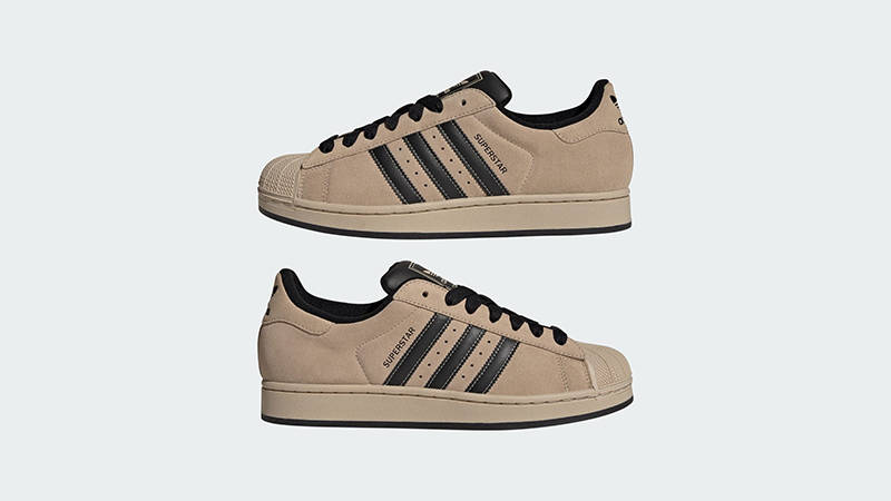 adidas Superstar II Stone Khaki Black IH9320 feature