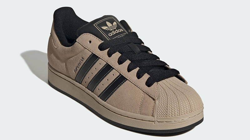 adidas Superstar II Stone Khaki Black IH9320 front