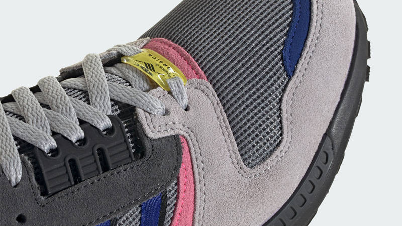 ひいろ adidas Originals ZX 8000 Grey Three Semi Lucid Blue Lucid Pink
