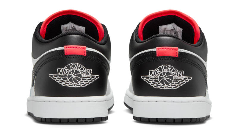 Air Jordan 1 Low Neutral Grey Infrared 23 Back