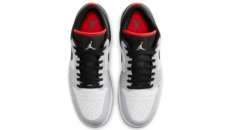 Air Jordan 1 Low Neutral Grey Infrared 23 Middle