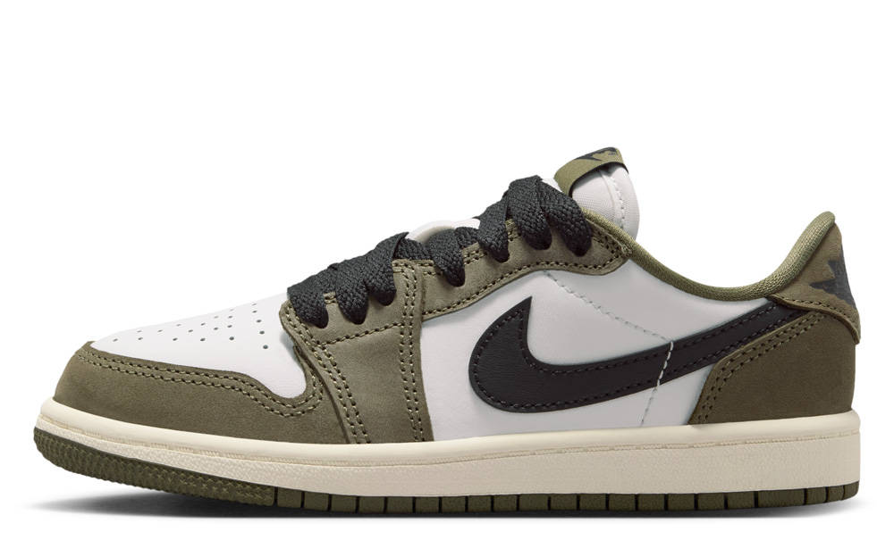 Air Jordan 1 Low OG PS Medium Olive