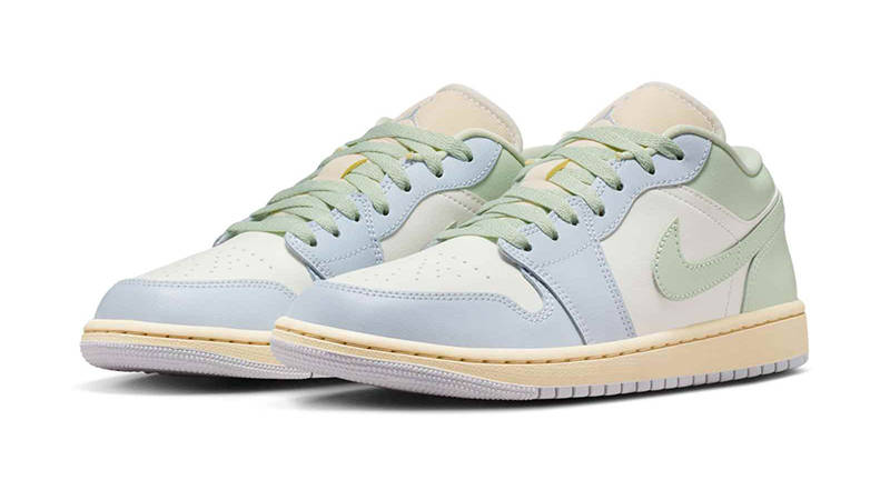 Air Jordan 1 Low Sail Jade Aura DC0774-108 FRONT
