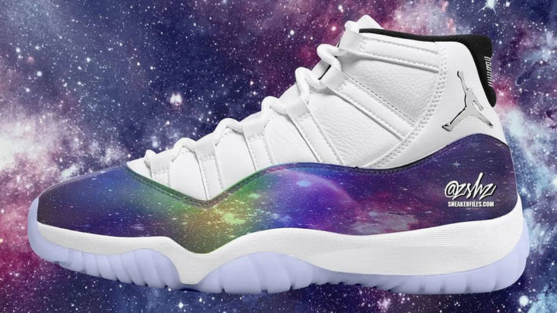 Air Jordan 11 Space Jam Galaxy first look