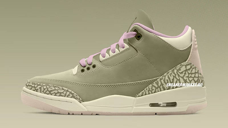 Air Jordan 3 Retro Olive Aura CK9246-302 first look