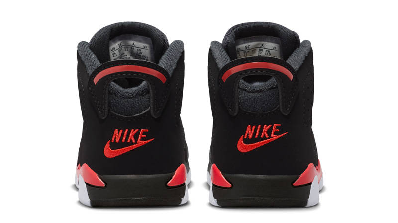 Air Jordan 6 Retro TD Infrared Salesman Back
