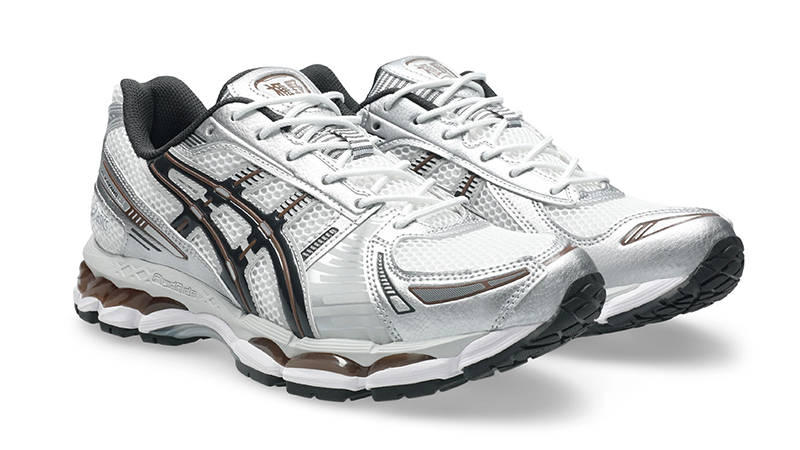 ASICS Gel-Kayano 12 1 White Graphite Grey Brown 1203A759-104 front