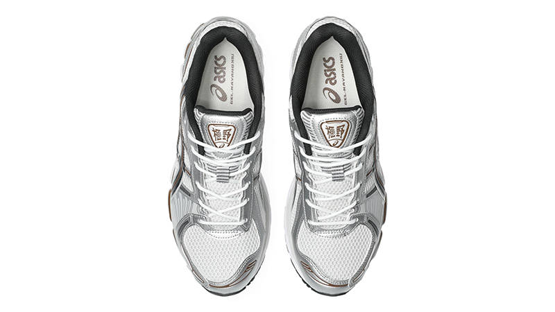 ASICS Gel-Kayano 12 1 White Graphite Grey Brown 1203A759-104 middle