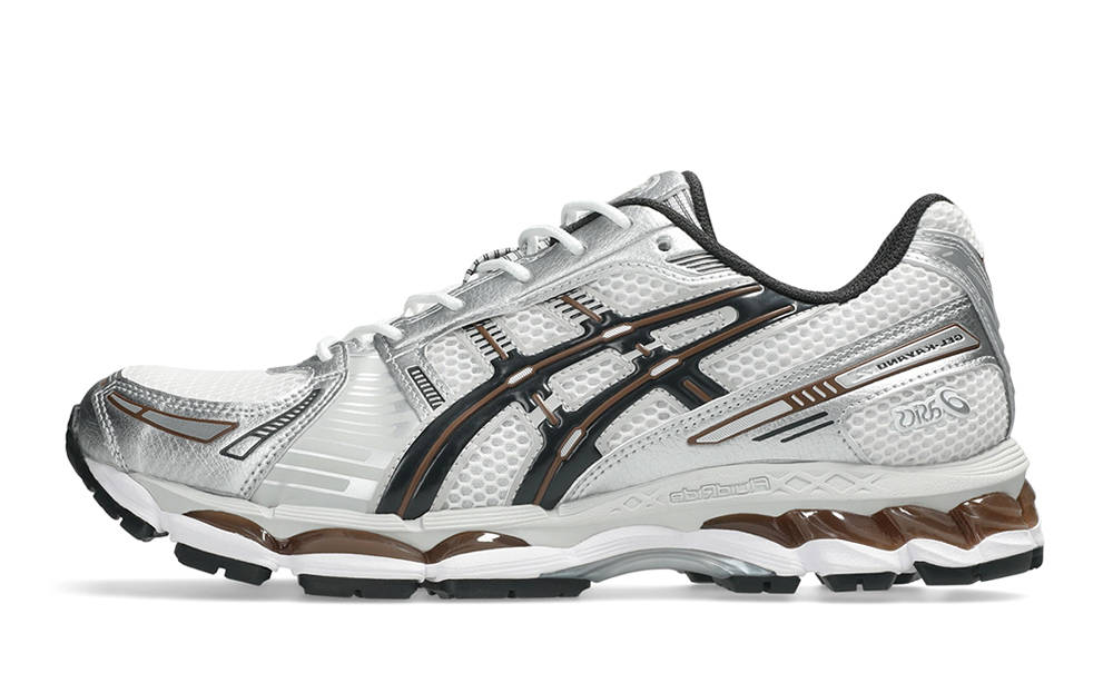 ASICS Gel-Kayano 12 1 White Graphite Grey Brown