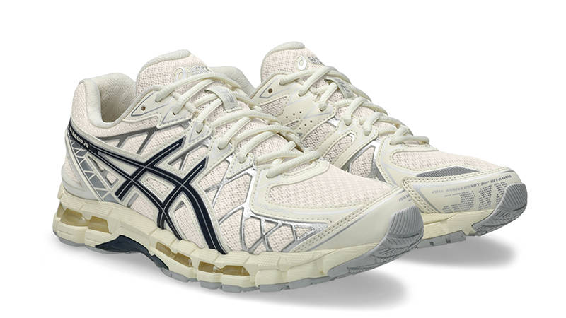 ASICS Gel-Kayano 20 Cream Independence Blue 1203A388-104 front
