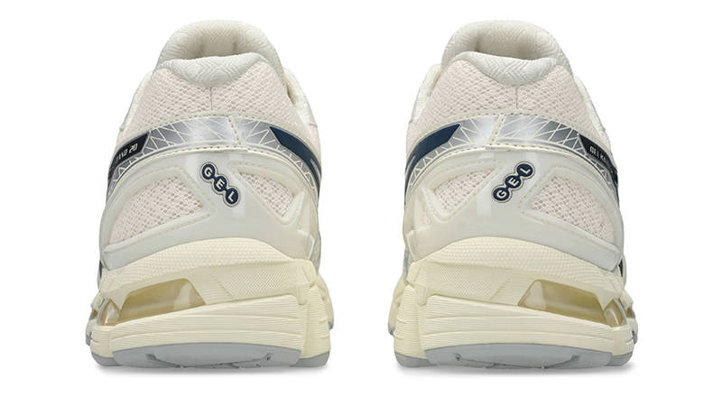 ASICS Gel-Kayano 20 Cream Independence Blue 1203A388-104 heel