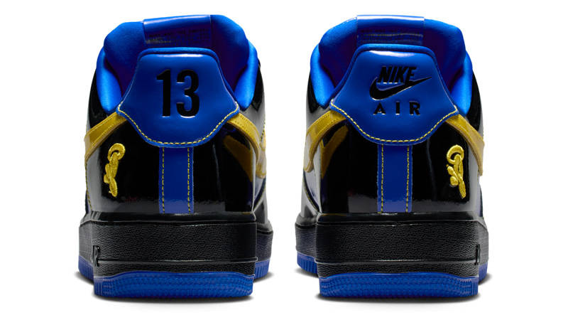 Central Cee x Nike Air Force 1 Low Racer Blue Back