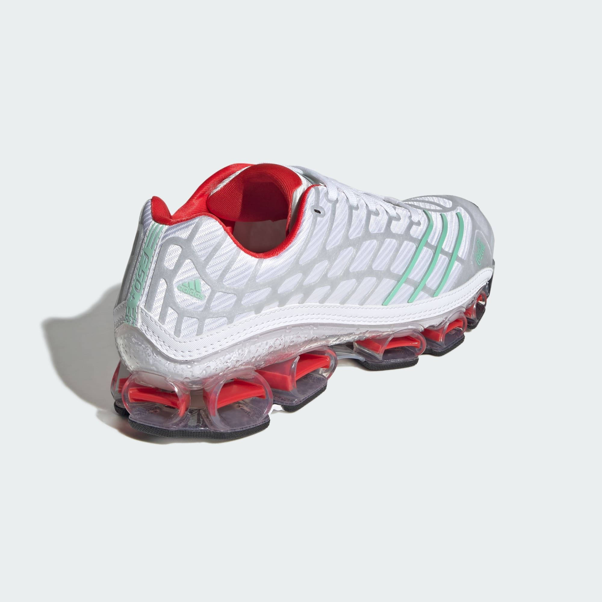 Coca-Cola adidas Megaride F50 Silver KH6896 back