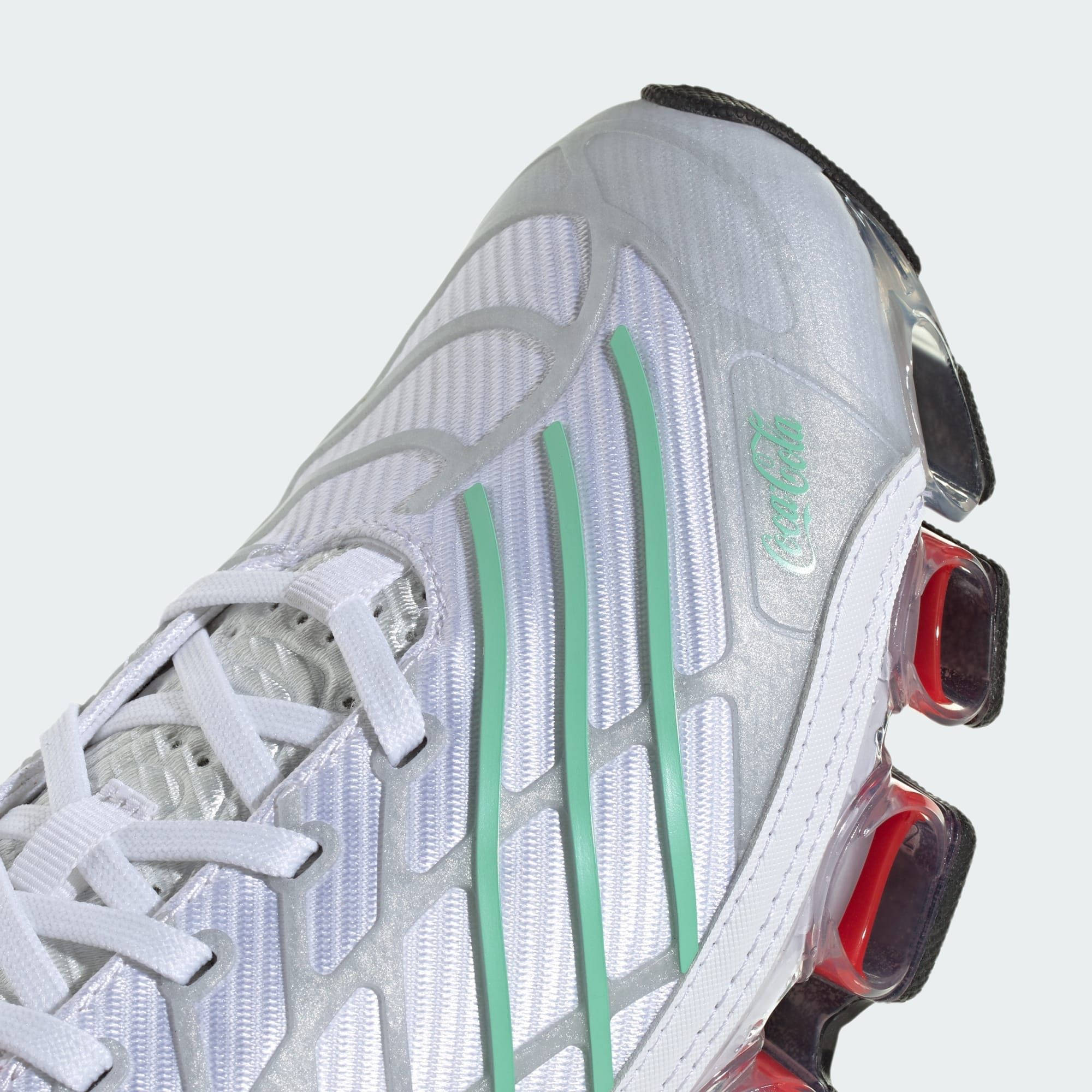 Coca-Cola adidas Megaride F50 Silver KH6896 toe
