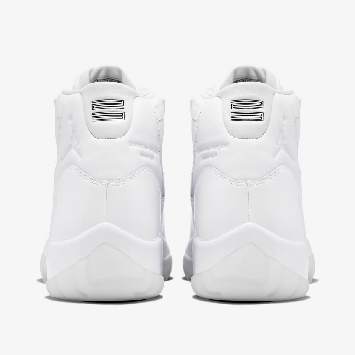 Comme des Garçons x Air Jordan 11 White Heel
