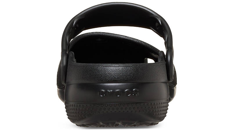 Crocs Classical Ballet Black 211994-001 heel