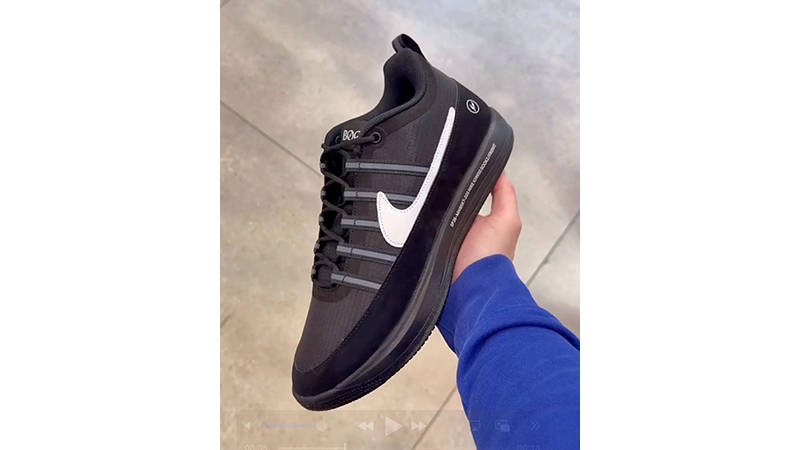Fragment x Nike Book 2 Black White IO9950-900 on hand