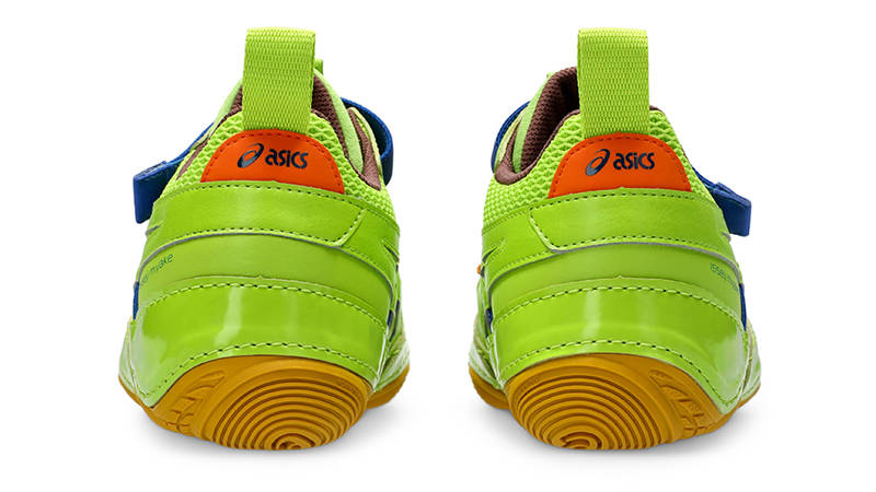 Issey Miyake x ASICS Hyper Taping Green Blue 1203B190-300 heel