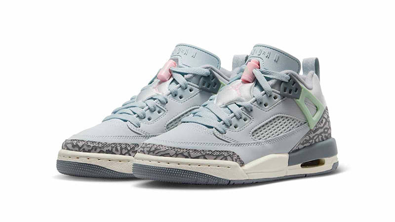 Jordan Spizike Low GS Aura Wolf Grey FQ3950-401 front