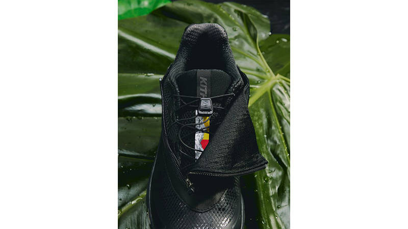 KITH x Salomon XT-Voyager 2 Triple Black tongue