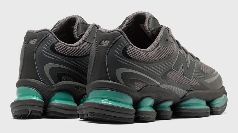New Balance Abzorb 2000 Castlerock Dark Silver Back