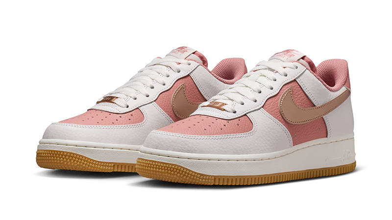Nike Air Force 1 Low Rust Pink White IQ0360-685 front