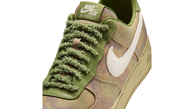 Nike Air Force 1 Low Wheatgrass IO5011-300 tongue