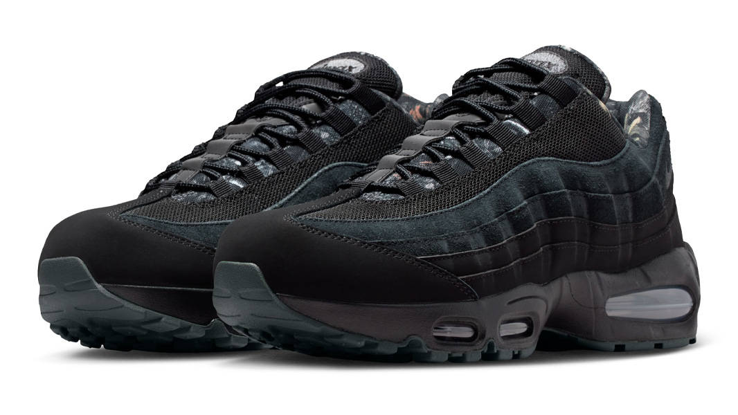 Nike Air Max 95 Big Bubble Realtree Camo Front View