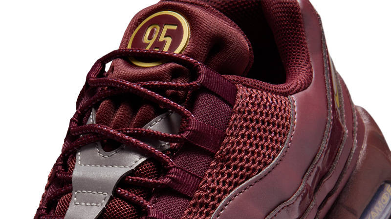 Nike Air Max 95 Total 90 Burgundy Crush Detail 1