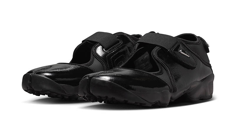 Nike Air Rift Luxury Leather Black IB8954-001 front