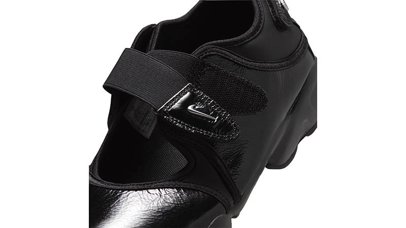 Nike Air Rift Luxury Leather Black IB8954-001 side