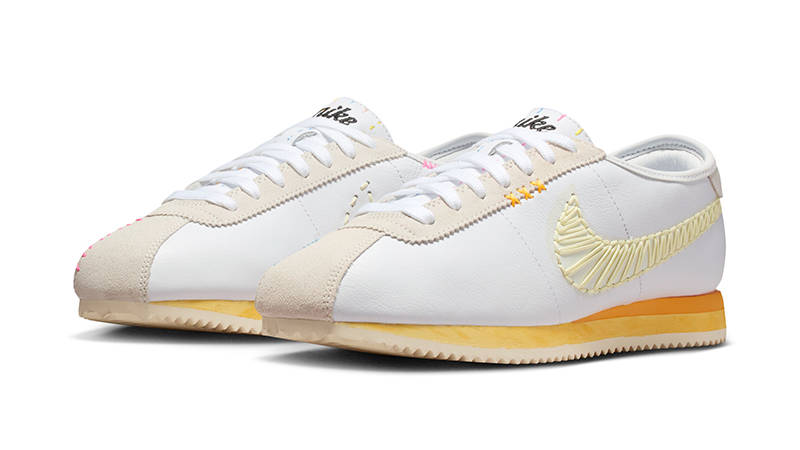 Nike Cortez Leather White Coconut Milk IQ1146-101 front