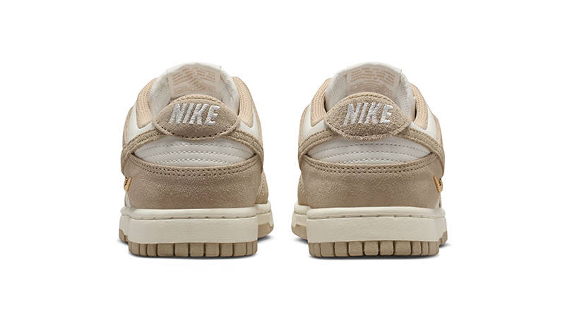 Nike Dunk Low Sail Metallic Gold Linen IO4244-101 back