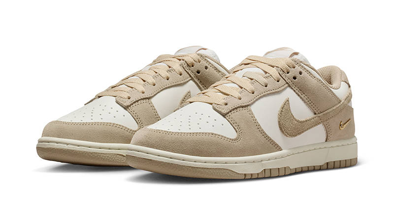 Nike Dunk Low Sail Metallic Gold Linen IO4244-101 front