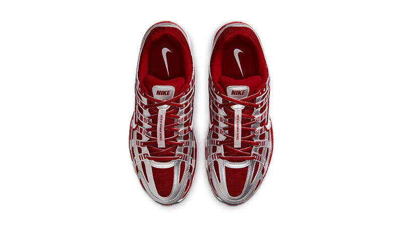 Nike P-6000 Metallic Silver Gym Red BV1021-012 middle