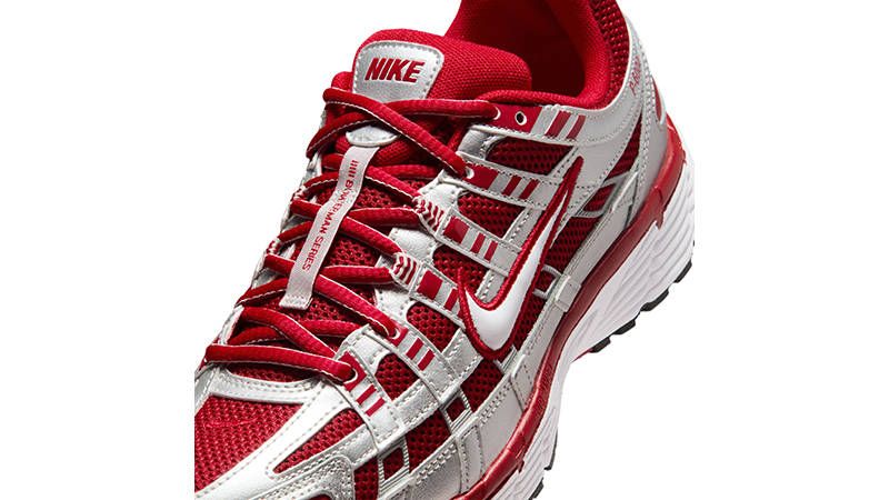 Nike P-6000 Metallic Silver Gym Red BV1021-012 tongue